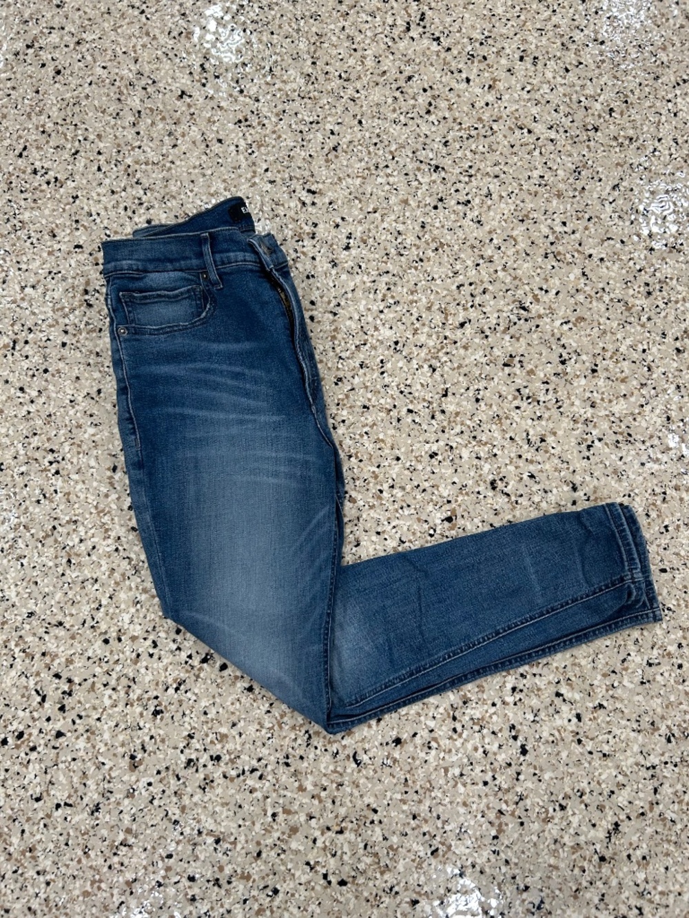Express High Rise Denim Perfect Stretch + Jeans - Picture 2 of 5